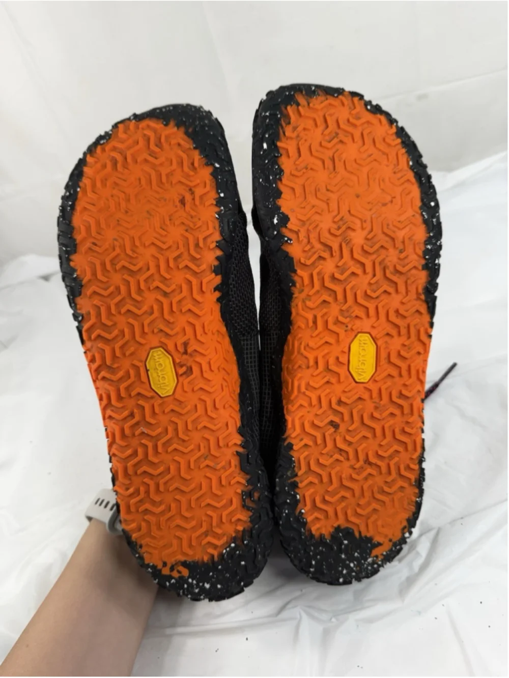 Merrell Vapor Glove 6 Vibram J068267 Black Purple Men’s Size 11 Barefoot Hiking